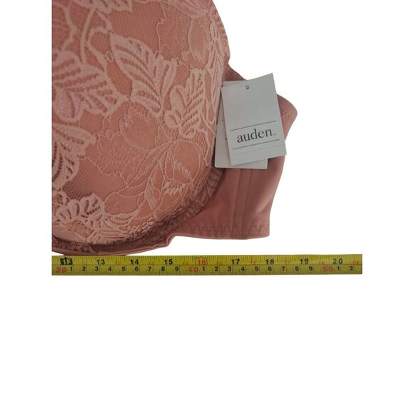Auden Lace Balconette Bra 46DD Lightly Lined Underwire Adjustable Straps, NWT - Picture 9 of 9